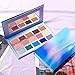 15 Eye shadow Palette Prism Makeup Matte Shimmer Pop Purple Blue Pigmented Glitter Eyeshadow Palette Makeup Pallet Cosmetics (EXOTIC PALETTE)