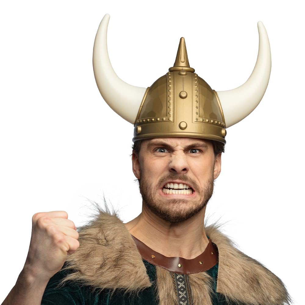 Boland 01485 - Viking helmet, costume headgear, costume accessory, carnival, theme party