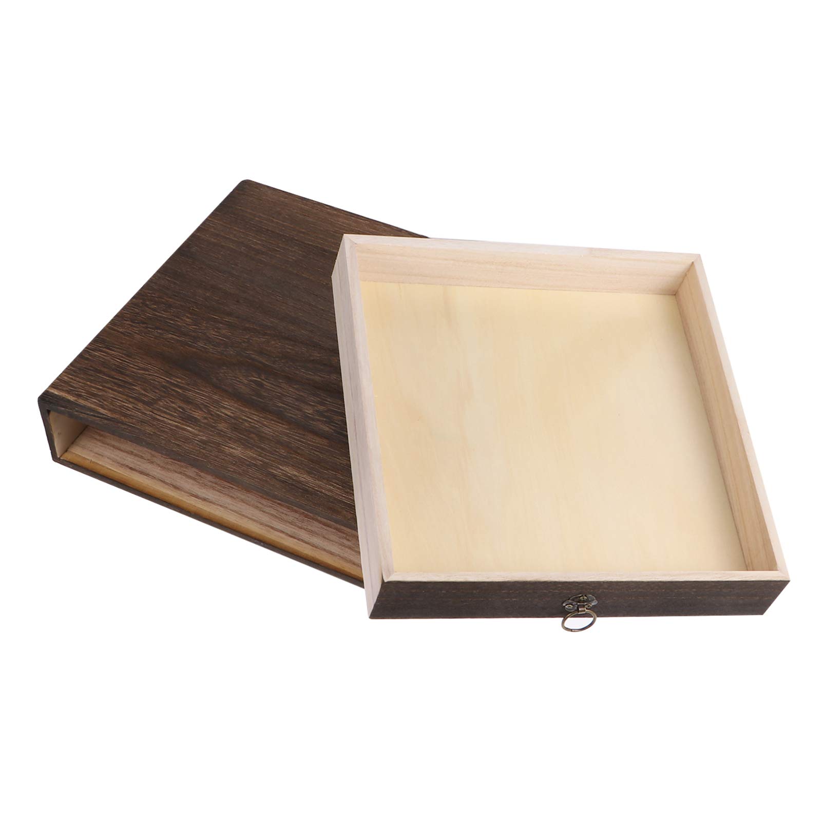 Cabilock 1pc Desktop Drawer Organizer Retro Home Storage Box Pull Rustic Tabletop Sundry Holder for Office and Decor for Makeup and Stationery