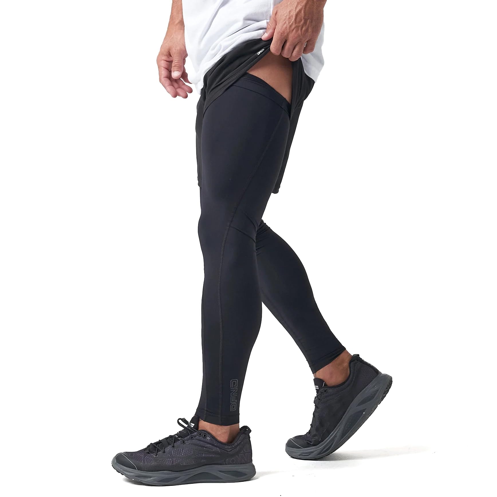 DFND Unisex Recovery Rx Compression Leg Sleeves (2 Pack) – For Injury Relief, Recovery & Enhanced Performance – Made in USA