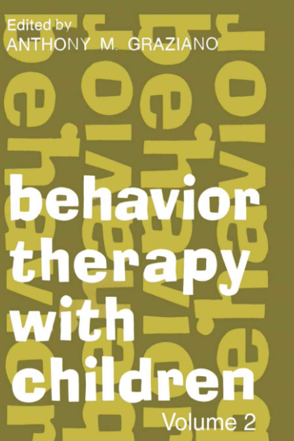 Behavior Therapy with Children: Volume 2