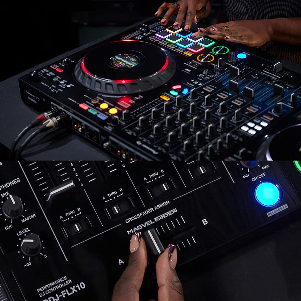 Amazon | Pioneer 4CH DJコントローラー DDJ-FLX10 + ダストカバー