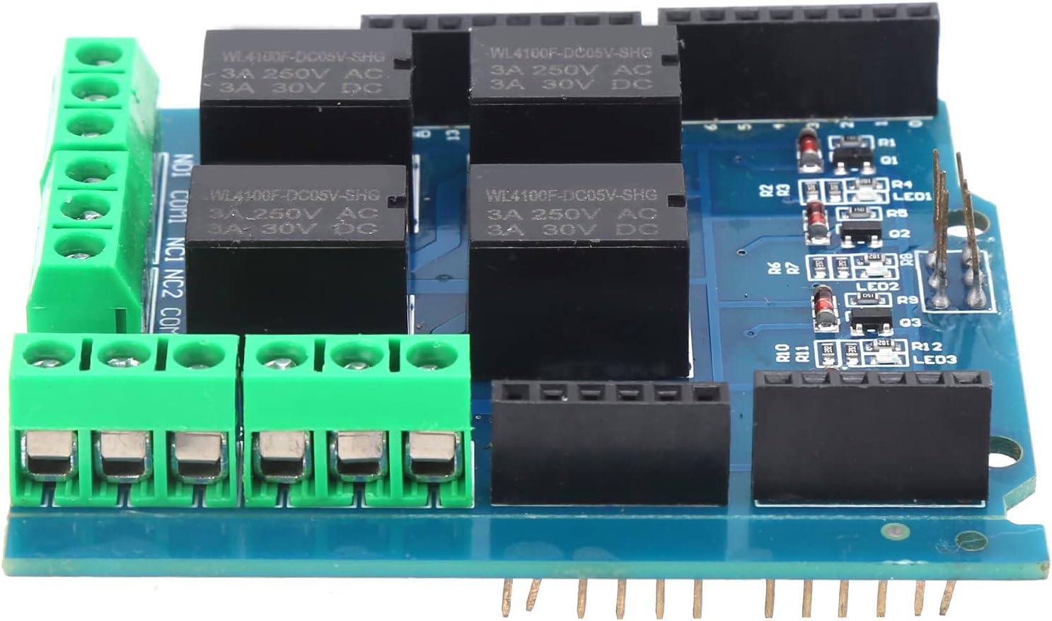 Relay Module Control Board, Resin High Drive Relay Module Industrial Grade for Electric Utility for Circuit Maintenance