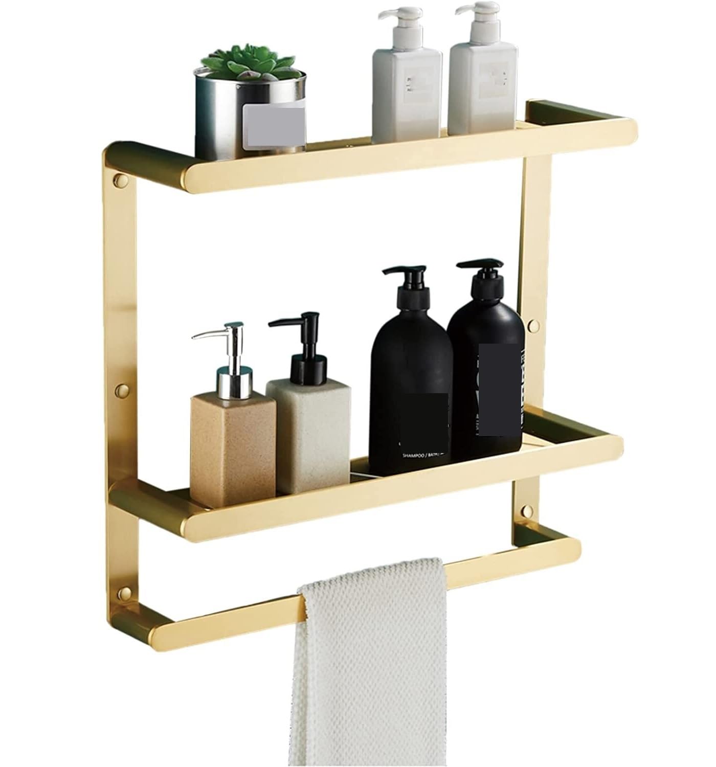 Bathroom Shelf Shower Caddy Shower Shelves Wall Mounted Shower Caddy Shower Basket No Drilling Bathroom Shelf Space Aluminum