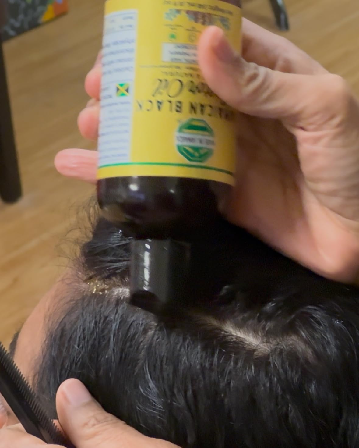 Jamaican Black Castor Oil for Hair Growth & Thinning Hair Heat-Crafted Scalp Oil for Edges, Hot Oil Treatment, Massage & Targeted Body Application – 4oz