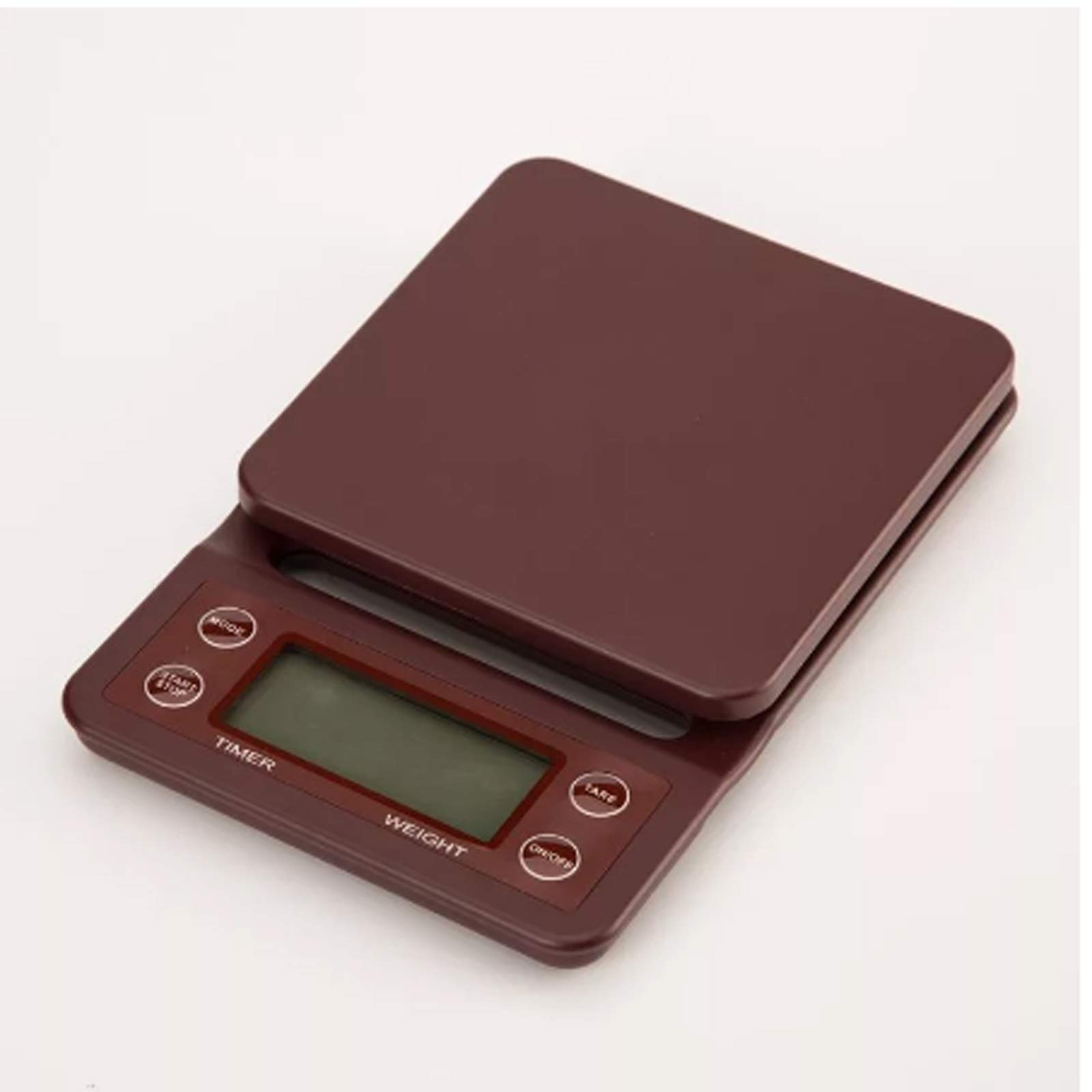 Báscula de café Profesional Temporizador Digital para café por Goteo báscula electrónica para Cocina báscula de Peso de Barra en ml,