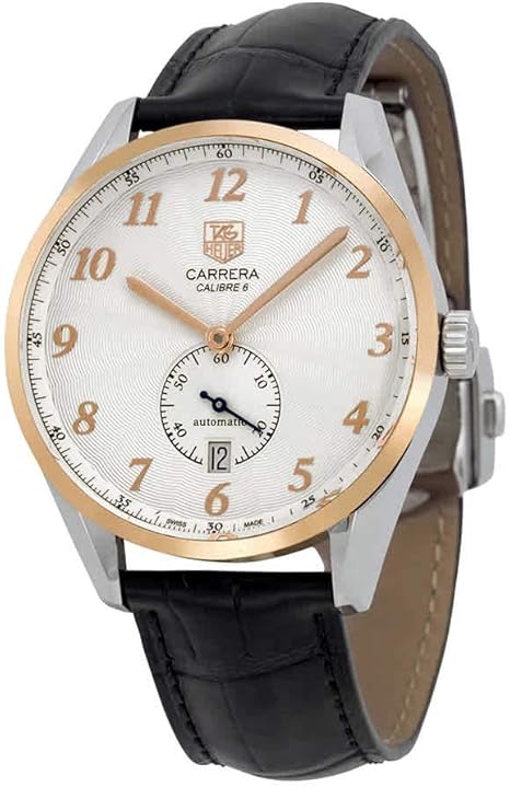 Blue Strap in Grain Leather Alligator For Tag Heuer Carrera, Monaco,  Aquaracer 