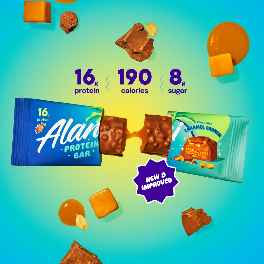 Alani Protein Bar - Caramel Crunch 48g x 12