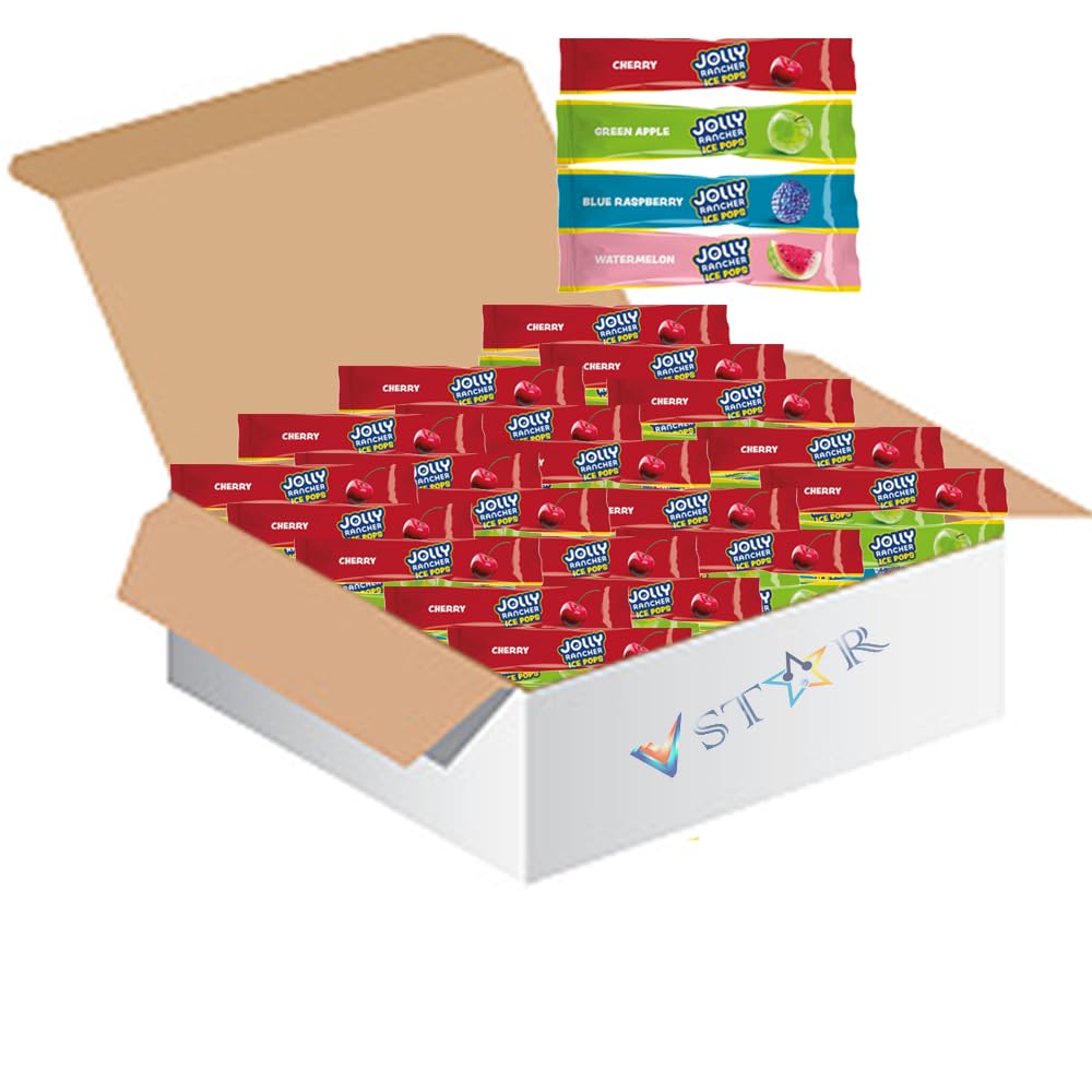 Joly Rancheer Fruit flavoured freezable pole with sugar and sweetener Ice Pops 50ml (40)