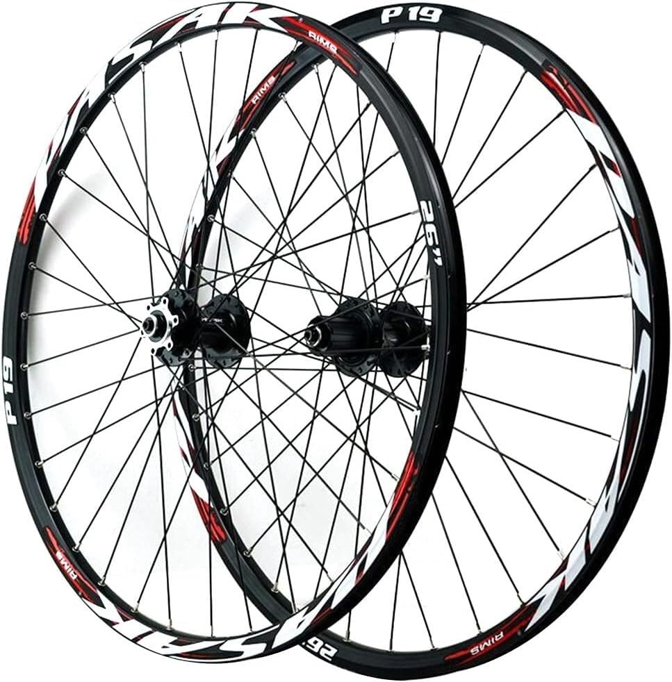 Paire de roues 27.5 ELzEy pour remplacer vos jantes de vélo usées avec fixation frein à disque