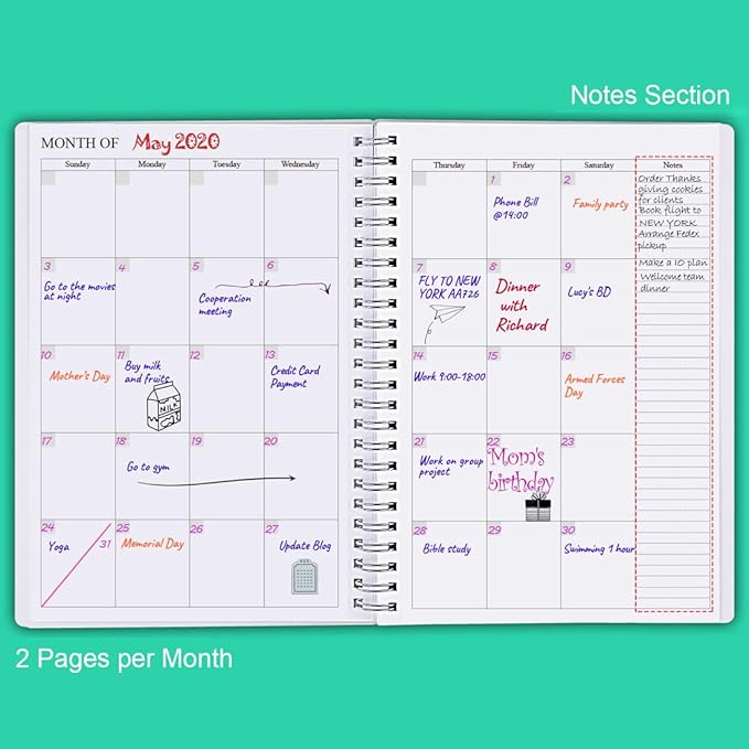 Plan Your Year with This Gorgeous Teal Planner! ✨