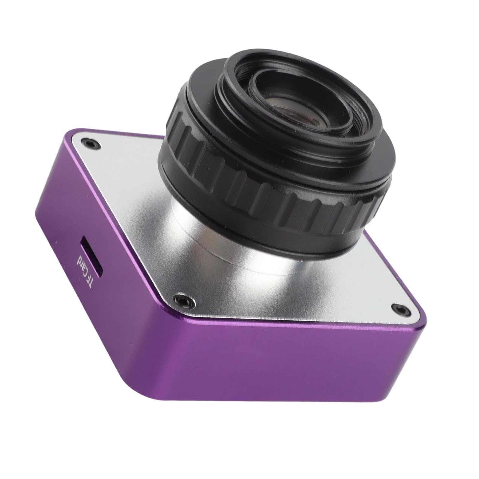 Fotocamera per Microscopio Eujgoov 51 MP Fotocamera con Montaggio a C per Microscopio Stereo Trinoculare AC100‑240V(EU Plug)