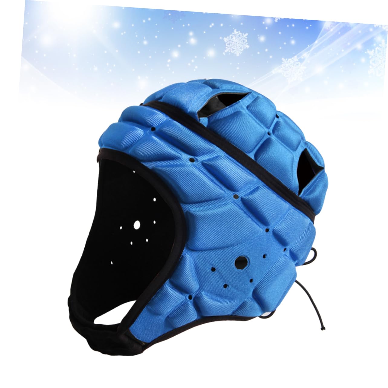 Sosoport Niños 3 Piezas Deportes Gorro de melé Casco Acolchado Suave Gorra de Rugby Cascos para Adultos Casco de Portero Casco de Patinaje Anti choques Gorra de Futbol transatlántico