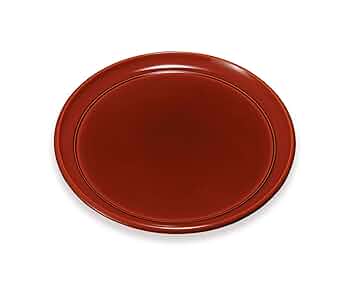 Amazon｜紀州のぬりもの 丸盆 9.0 両面 春慶塗 22-20-1C トレイ