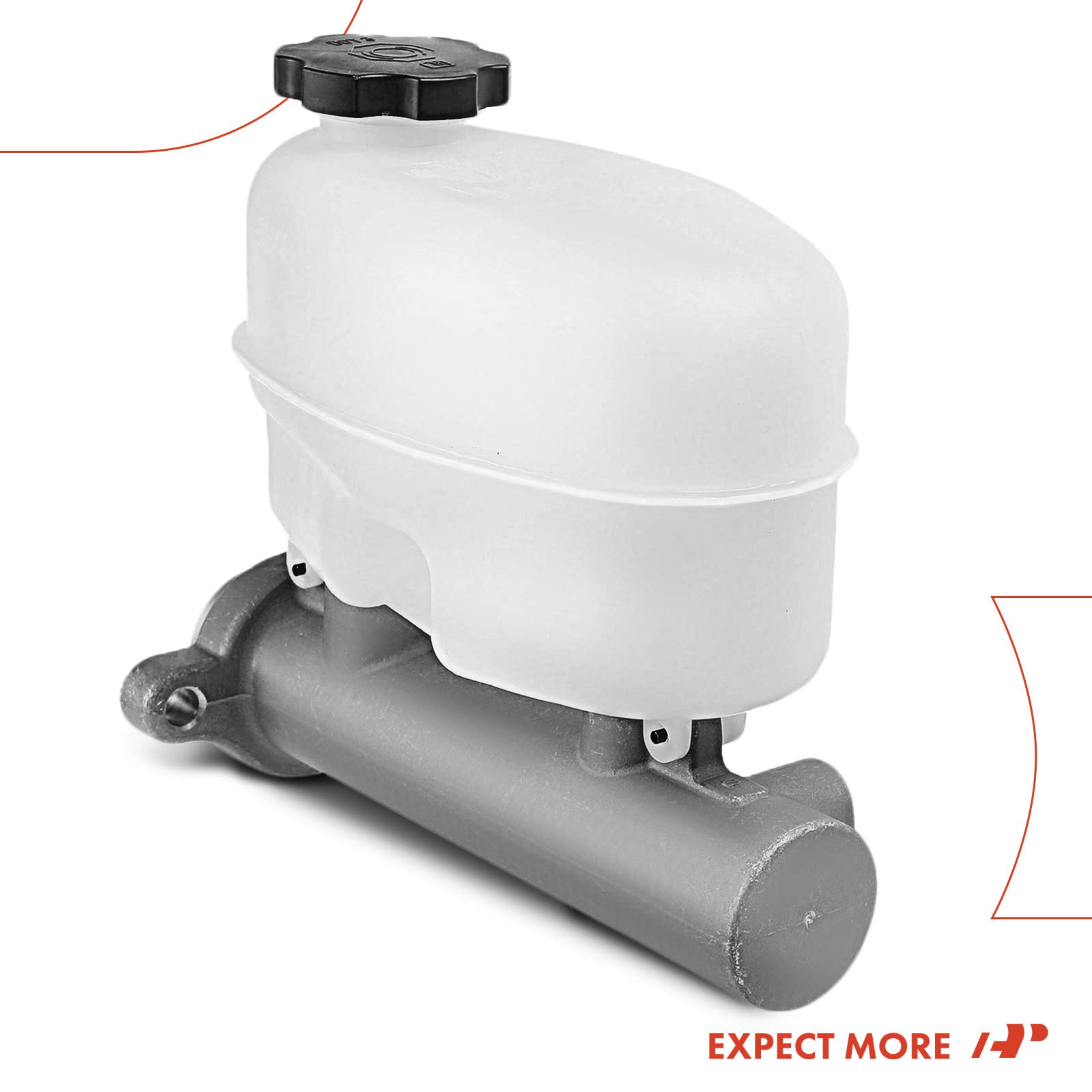 A-Premium Brake Master Cylinder with Reservoir and Cap Compatible with Chevy, GMC and Cadillac Vehicles - Escalade, Silverado 1500, Express 1500, Savana 1500, Sierra 1500, Avalanche 1500, Tahoe, Yukon