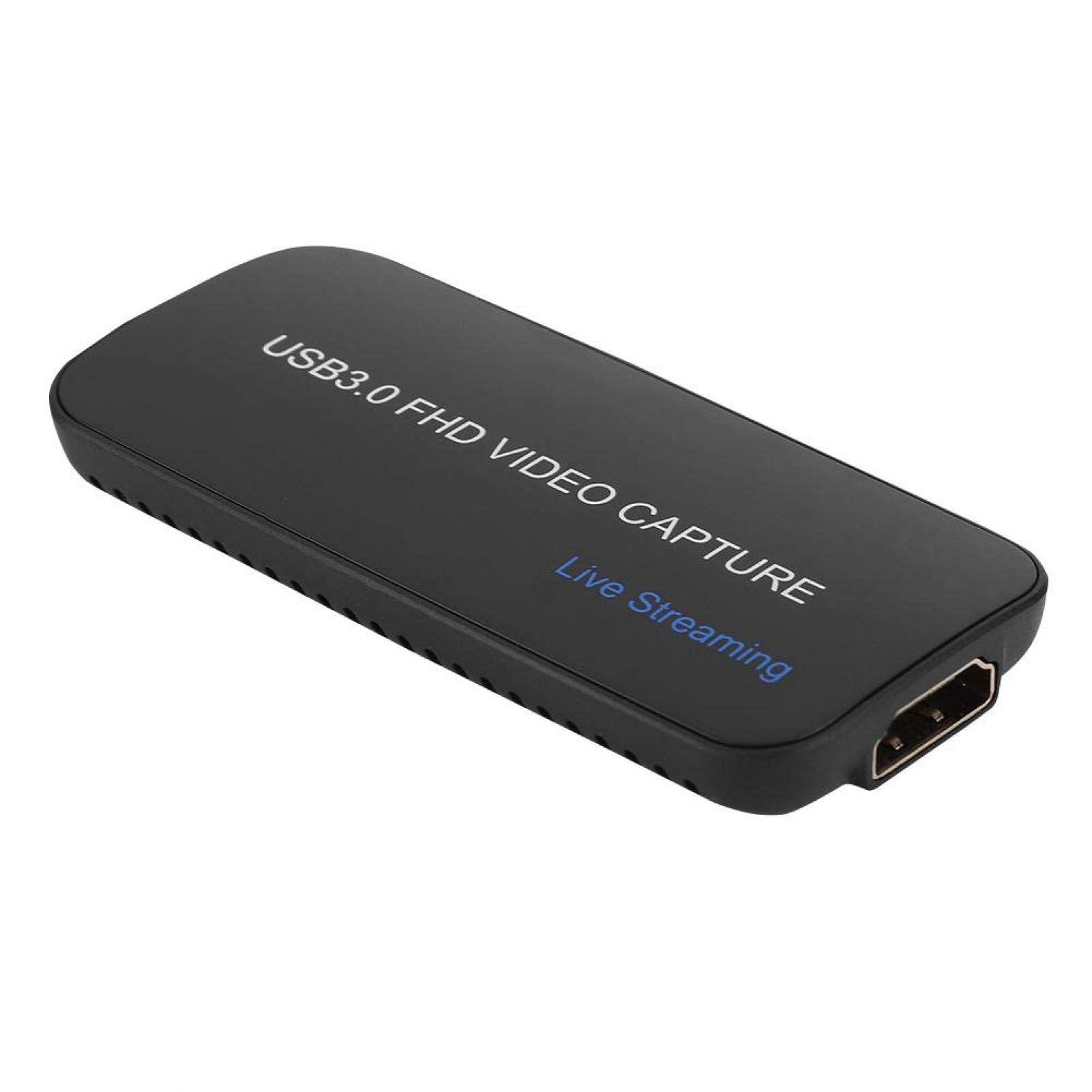 Tarjeta de Captura de Video USB 3.0 HD, Dispositivo de Video en Vivo 1080p / 60Hz 4K 30Hz, Tarjeta de Captura de Video de Interfaz Multimedia de Alta definición, para la mayoría de Software