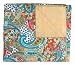 Multicolor Paisley Print King Size Kantha Quilt , Kantha Blanket, Bed Cover, King Kantha bedspread, Bohemian Bedding Kantha Size 90 Inch x 108 Inch