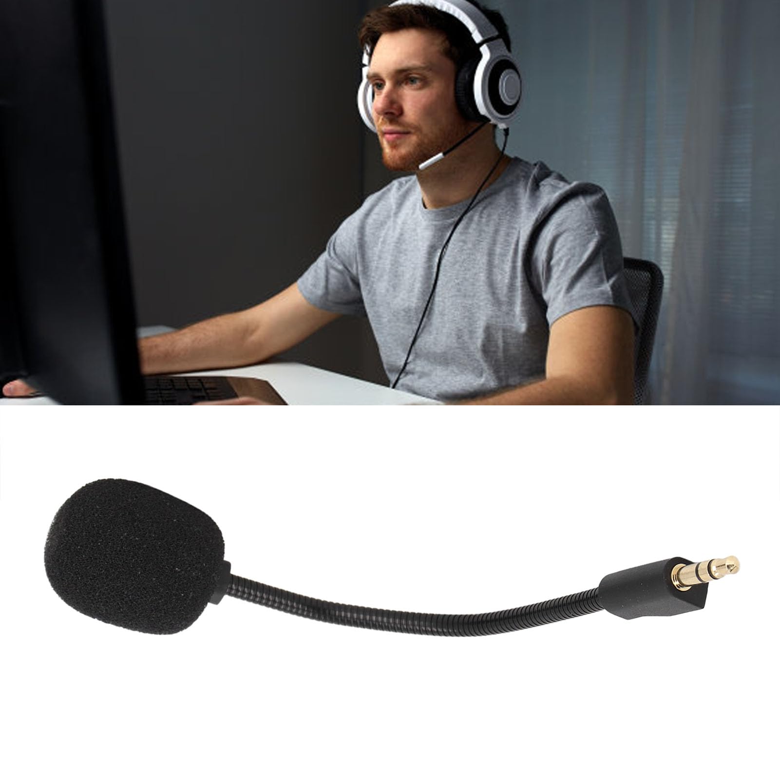 Microphone Amovible Avec Réduction De Bruit Pour Casque Logitech G PRO X - Neuf