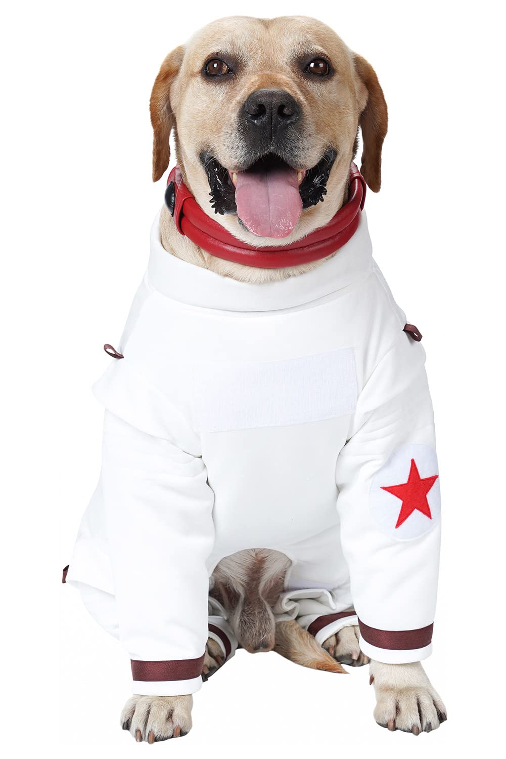 The Space Dog Cosplay Pet Dog Puppy Cat Collar Outfits for Halloween