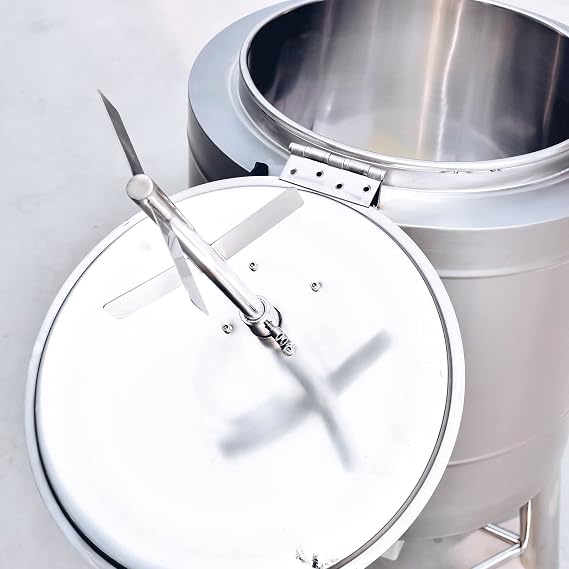 Kolice Commercial 100L Milk Pasteurizer Pasteurization Machine Sterilization Dairy Pasteurizer for Milk, Ice Cream Mix., Juice, Beer-220V, 3 Gear Pasteurization Control, Double Layers,No Freezing