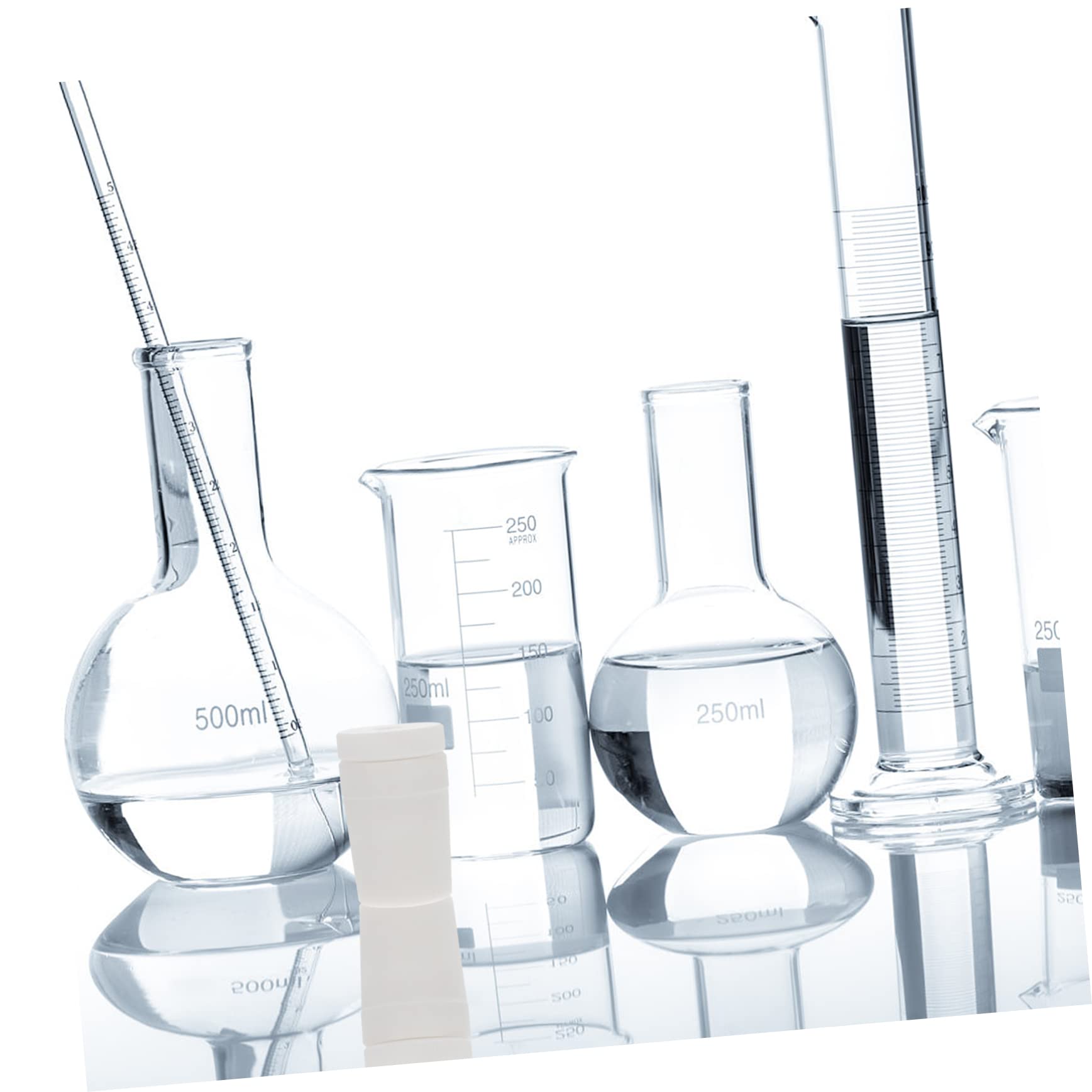 CHILDWEET Laboratory Stirring Tool Sealing Plug for Test Tubes Beakers Mixing Paddle for Medical Applications