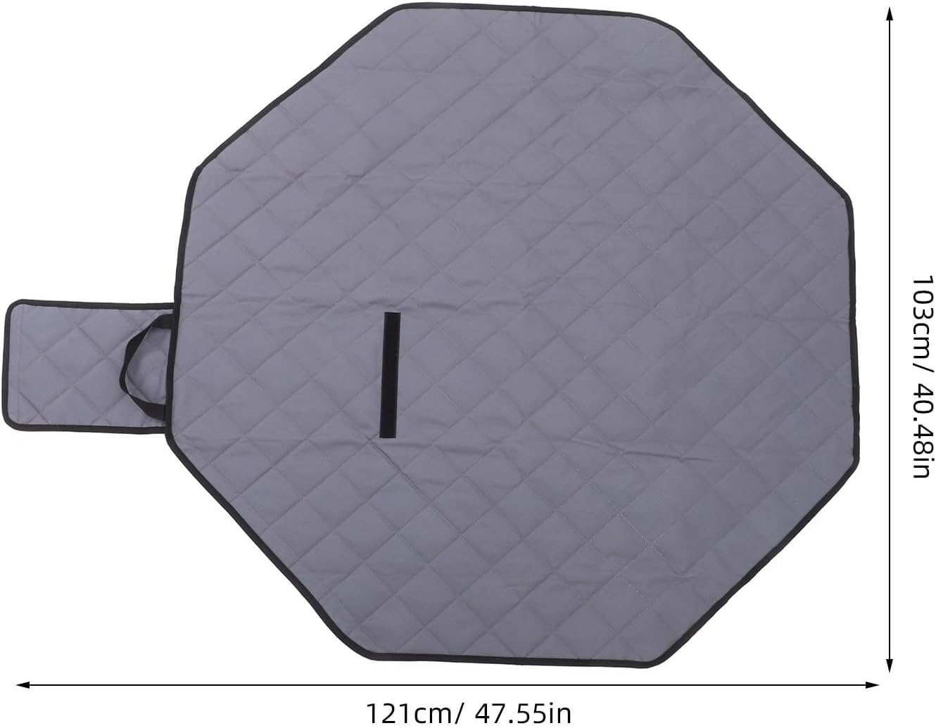 Dog Playpen Mat: Reusable Octagon Shape Mat Waterproof Washable Pets Crate Pad Small Animals Cushion for Potty Training and Sleeping