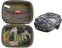 Vista 13 de Hermitshell Estuche rígido de viaje para altavoz Bluetooth portátil JBL Go 3 (negro)