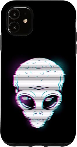 Miniatura 10 de Funda de regalo 3D para iPhone 11 Pro Alien Head