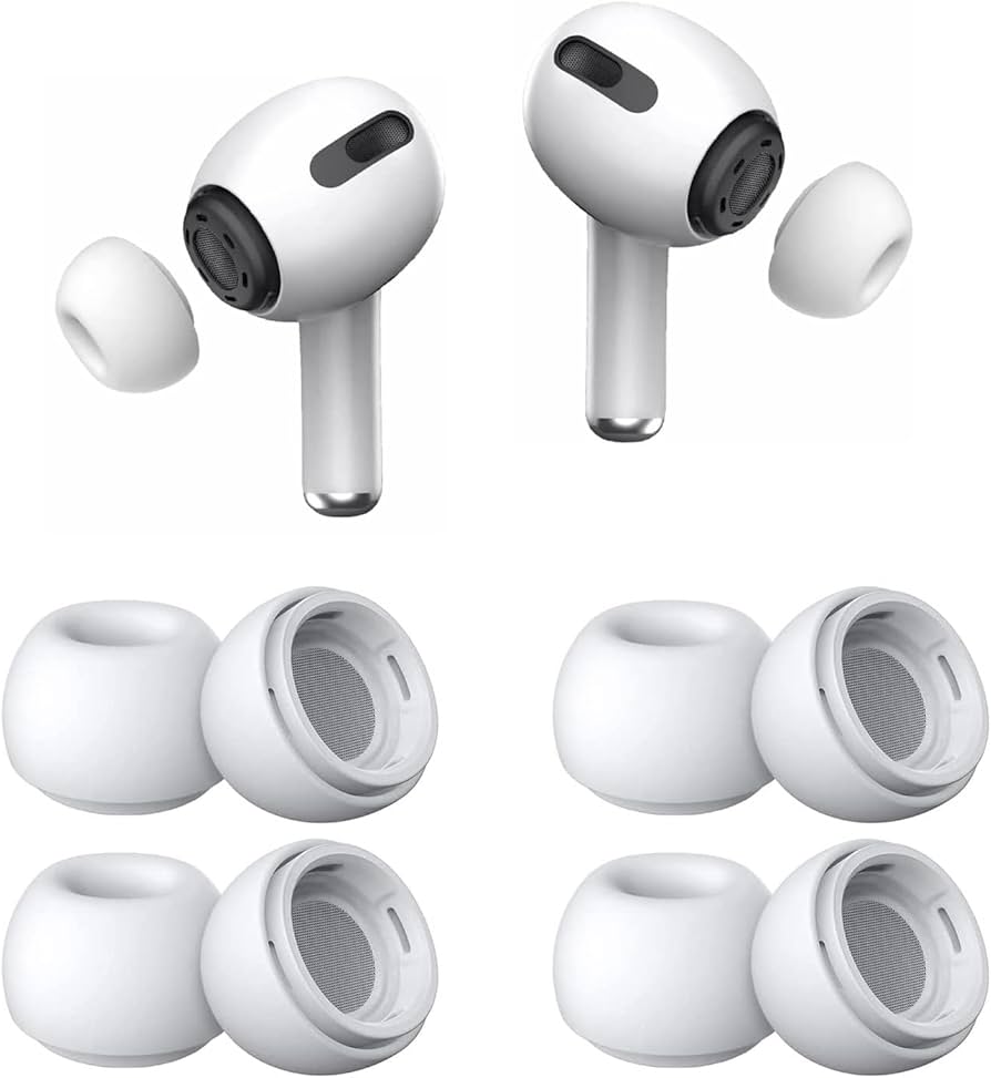 Amazon | イヤーピース AirPods Pro 第1/2世代対応 4ペア (Mサイズ4 Amazon | イヤーピース AirPods Pro 第1/2世代対応 4ペア (Mサイズ4