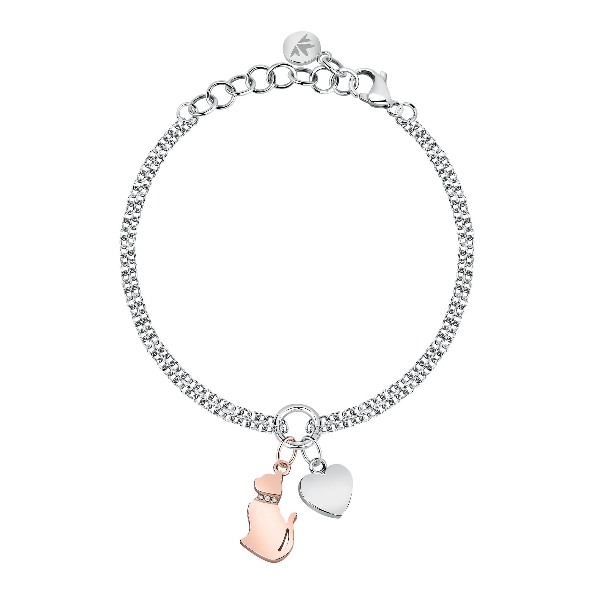 Morellato Mascotte Pulsera Mujer De Acero, Cristales - SAVL14