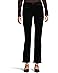 AG Jeans Mari Mid Rise Slim Straight Jean In Super Black - Main View