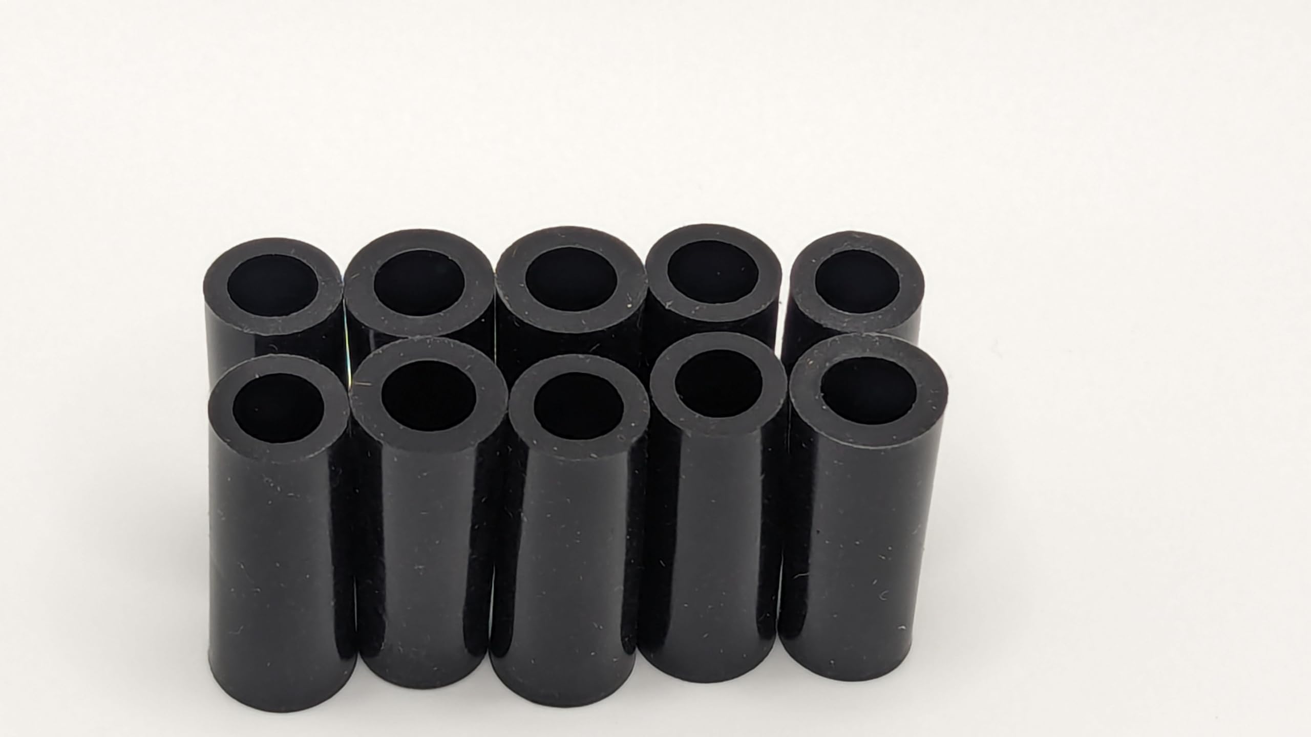 PerfectPlay 1 1/16 inch Tapered (Stern Compatible) Silicone Pinball Post Sleeves (Black, 20 Pack)
