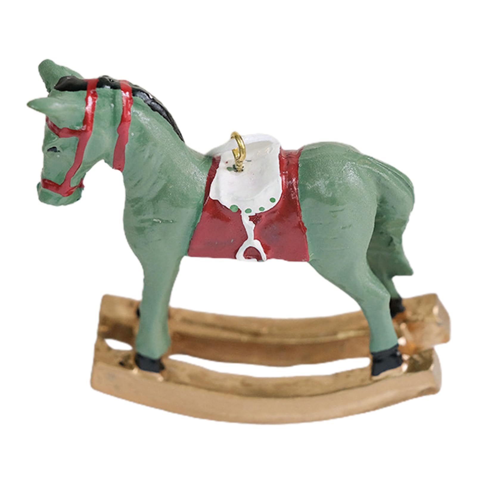 Amazon.co.jp: 馬のオーナメントの置物、樹脂素材の農家の馬の