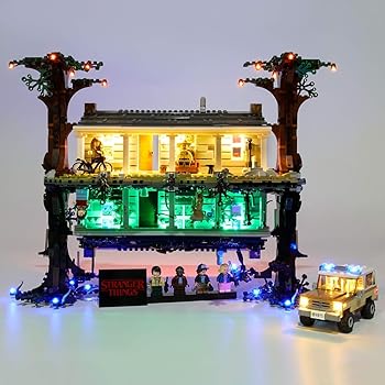lego stranger things upside down set