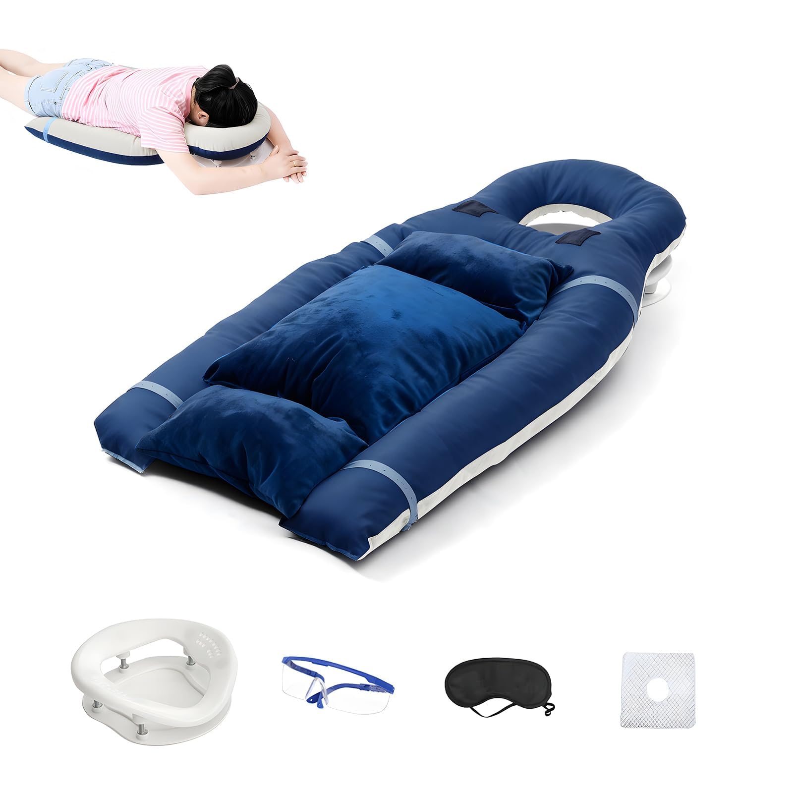 Amazon｜YASICA うつ伏せ 枕 うつぶせ寝 枕 睡眠用 フェイスダウン枕
