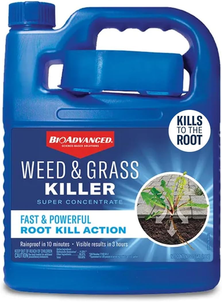 BioAdvanced Weed and Grass Killer, Super Concentrate, 64-Ounce, Grass Killer Concentrate
