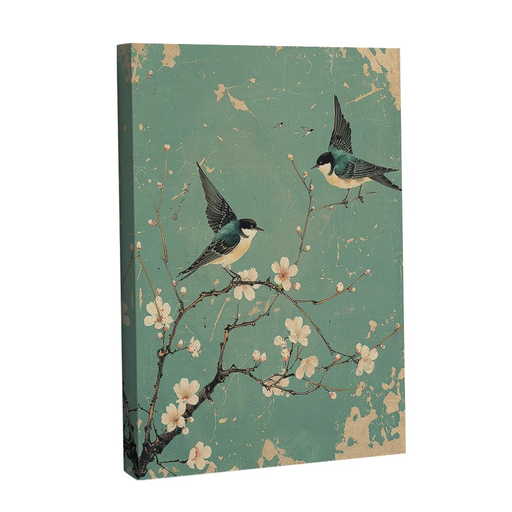 USA Vintage swallow canvas art キャンバスアート 【公式通販】