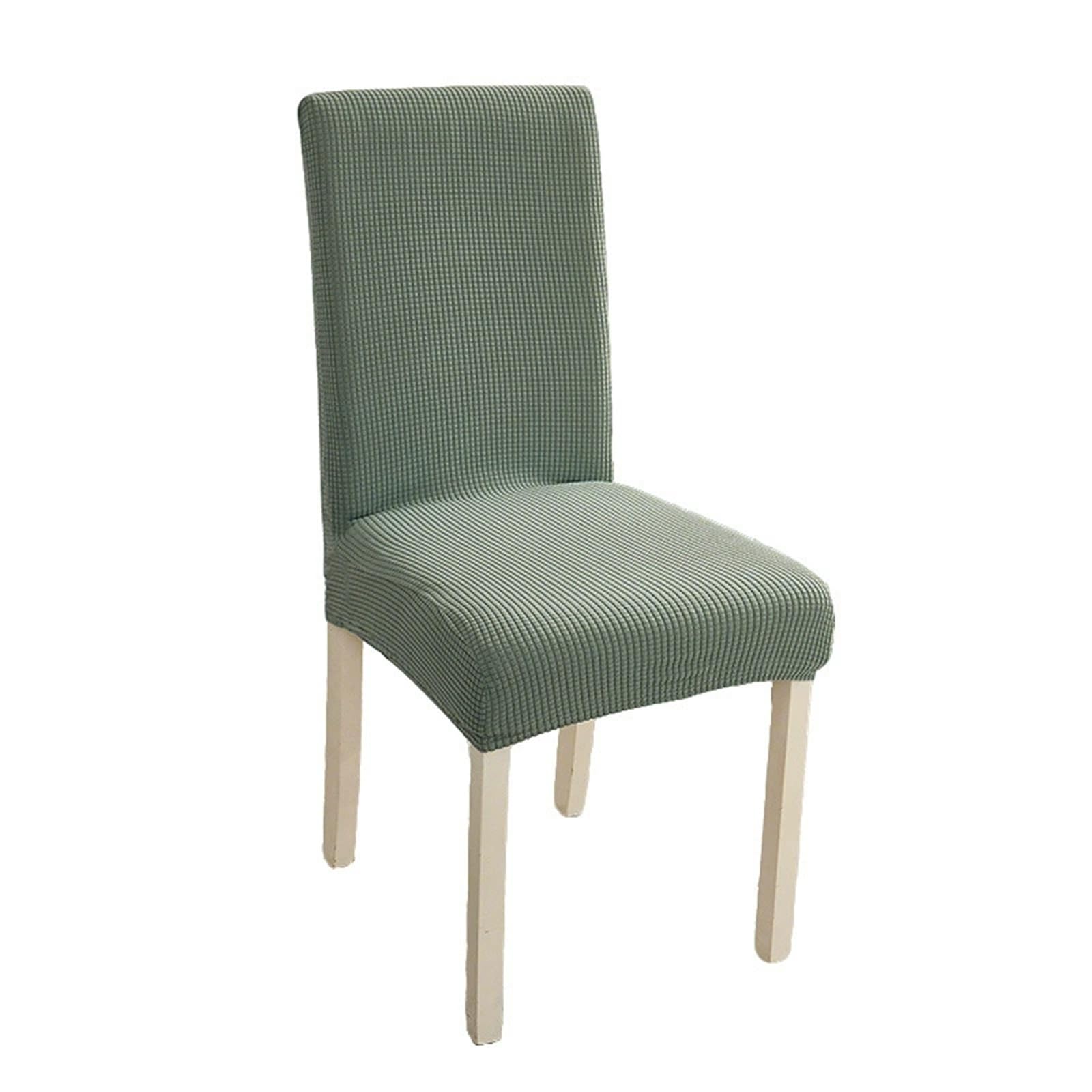 ECPGPMDLDT Chair Covers Stretch Kitchen Dining Room Chair Covers Removable Washable Dining for Family Dining Wedding Banquets Conferences(C,4pcs)