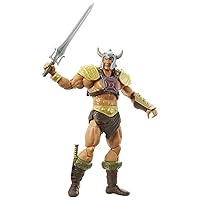 Masters of the Universe Masterverse New Eternia Viking He-Man Action Figure with Accessories