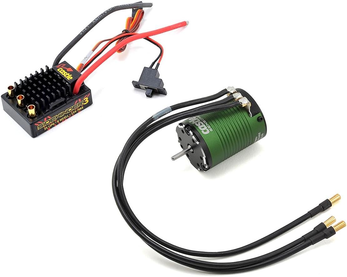 Castle Creations Sv3 Waterproof 1:10Th 12V Esc & 1406-7700 Sensored Motor