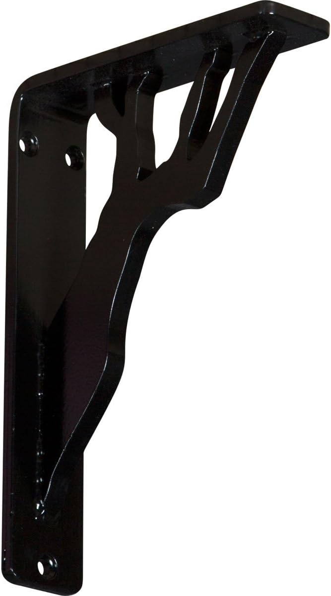 60% оƒƒ Dіѕсоunt Ekena Millwork BKTM01X05X08SDA-CASE-4 Damon, 1 1/2"W x 5 1/2"D x 8"H, Powder Coated Black, 4 Piece