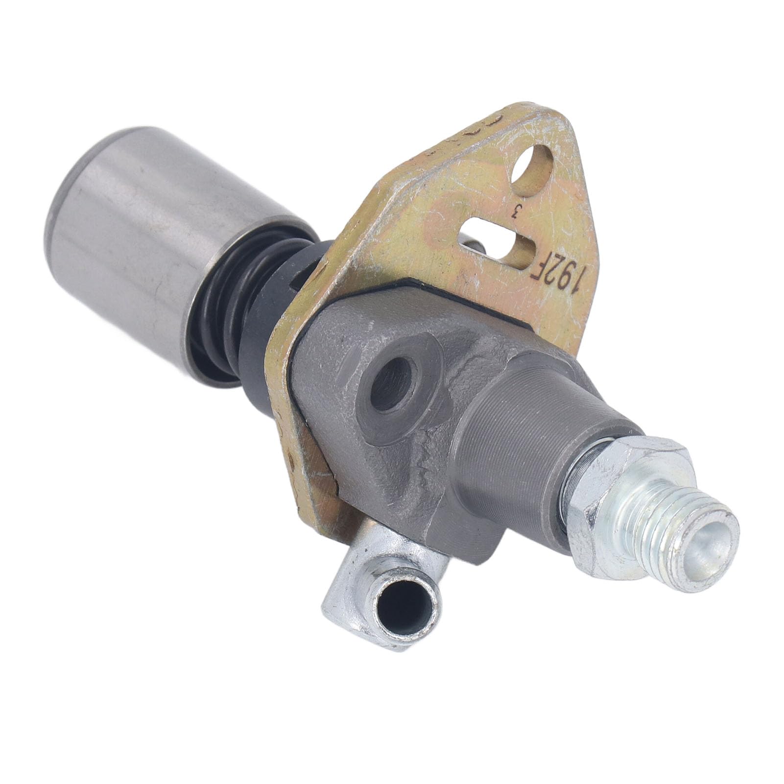 Pompa iniezione carburante 192F, pompa industriale in acciaio per motore L100, dimensioni stantuffo da 6,5 ​​mm, gruppo pompa carburante ad alte prestazioni con struttura in