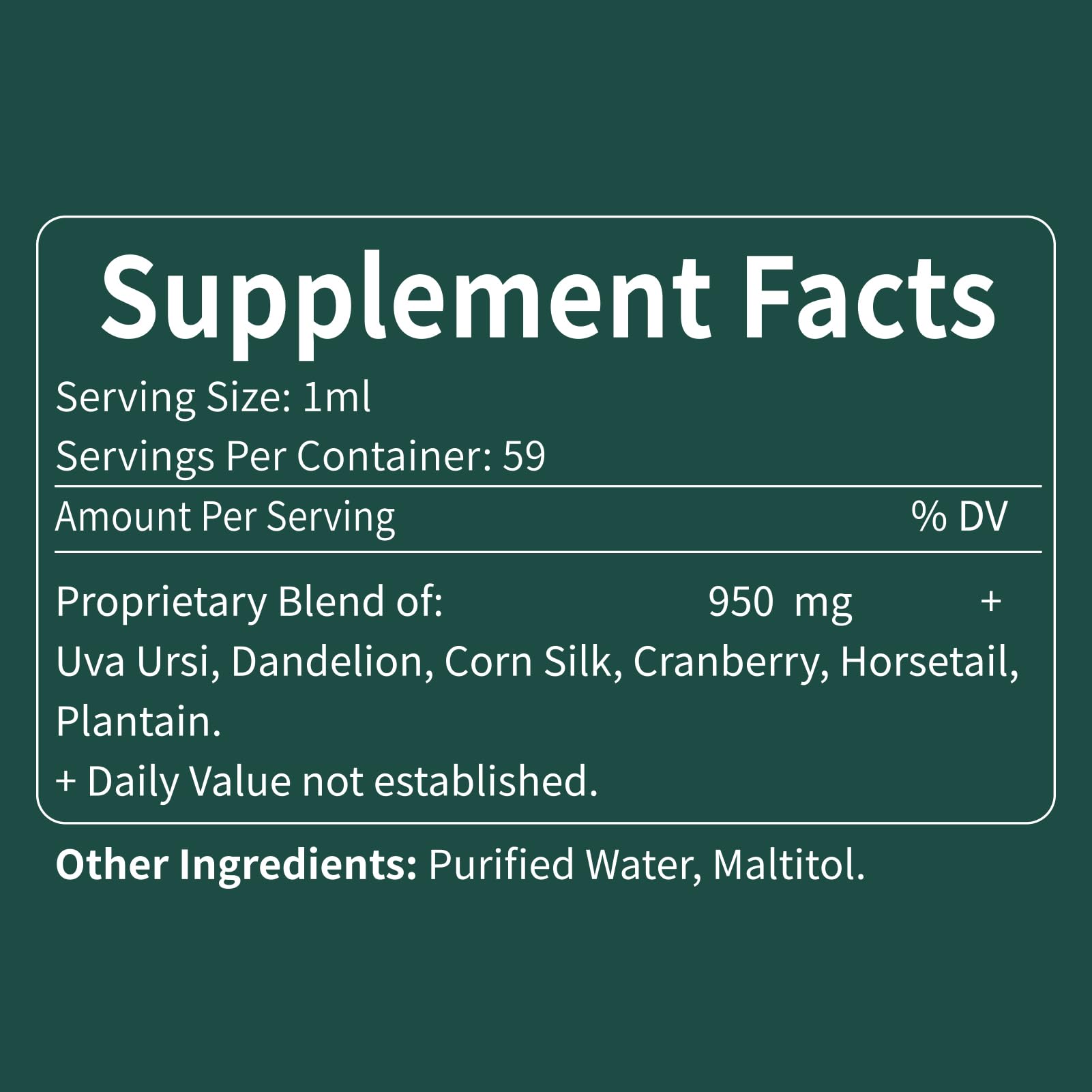 Fuenvegtal Uva Ursi Bearberry Natural Diuretic Drops for Urinary Health — Amazon image 7