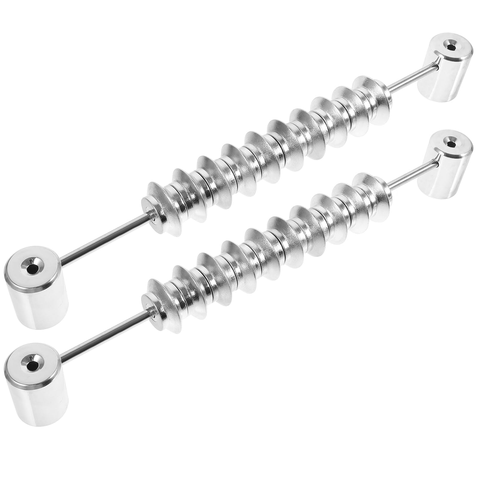 SUPVOX 2pcs Calcio Scorer Calcio Tabella Punteggi Contatori Punteggio Unità di Punteggio Biliardo Tabellone segnapunti Ping Pong Score Keeper Foosball Tabella Parti di Ricambio Argento
