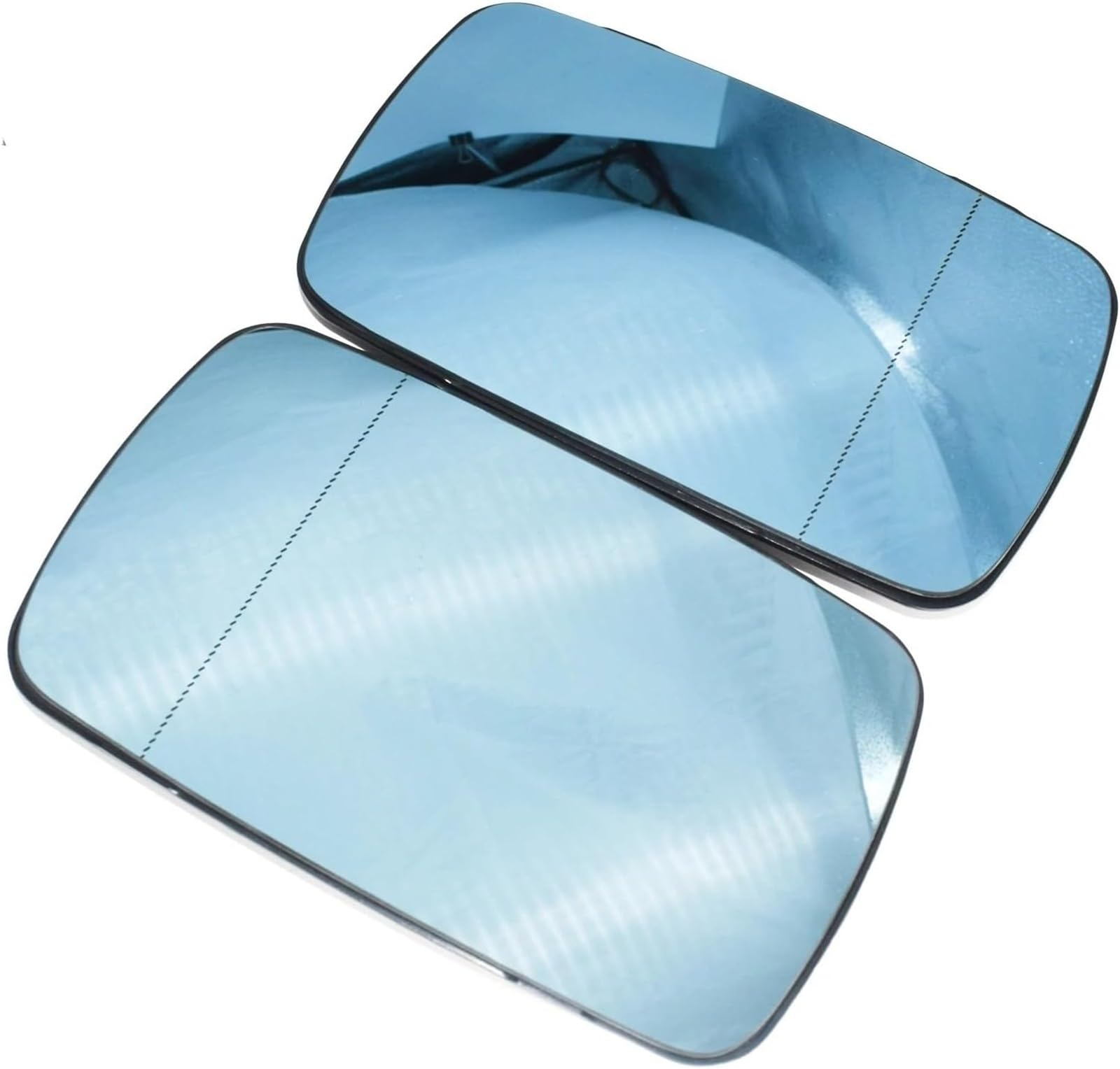 Rétroviseur latéral de voiture Rétroviseur latéral chauffant bleu pour BMW Série 3 et 5 E39, E46, 320i, 330i, 325 525i (1997-2005)