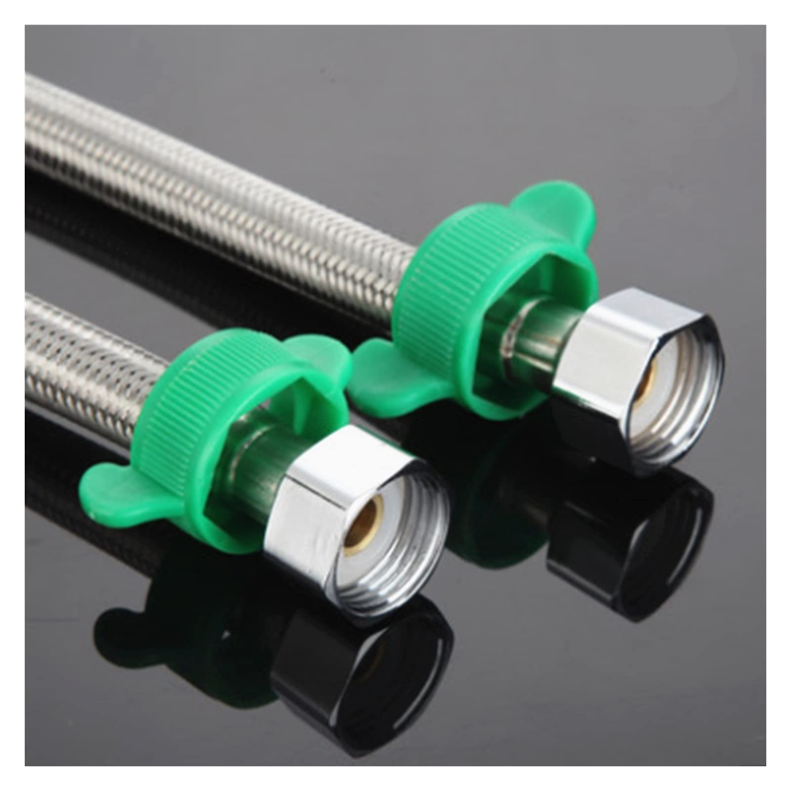 Tuyaux de plomberie, tuyau de chauffe-eau, tuyau de douche flexible, tuyau de plomberie de toilette en acier inoxydable G1/2 304, tuyau de vanne d'angle, tuyau de plomberie flexible de chauffe-eau, tu