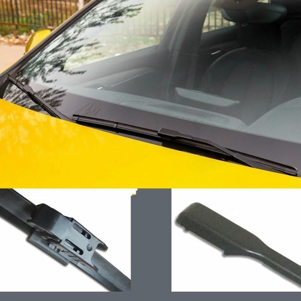 QILING Tergicristallo per Auto per Dacia Sandero Stepway 2021 2022 Tergicristalli Anteriori Parabrezza Spazzola per Parabrezza (Tergicristallo Posteriore)
