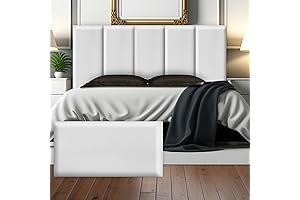 Hanaive Peel and Stick Upholstered Wall Padding for Bed (Twin, Queen and King).