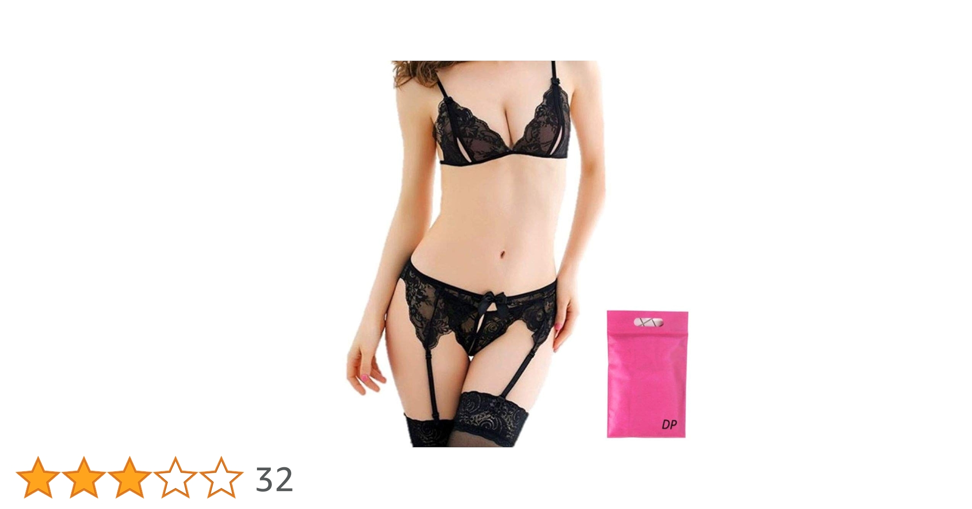 (26)セクシーカード dp6 a5 Amazon | Dreampass セクシーランジェリー 4点セット オリジナル