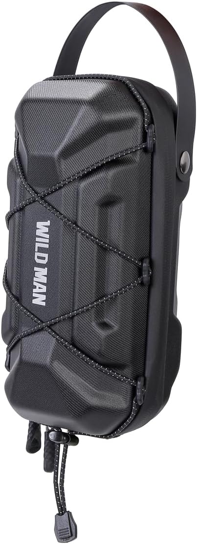 WILD MAN 2L Rainproof Quick Release Bike Handlebar Bag Waterproof Scooter Bag for Scooters Bicycle
